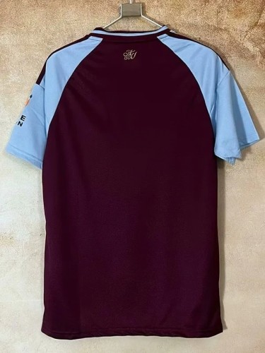 25-26 Aston Willa Red Special Edition Fans Soccer Jersey