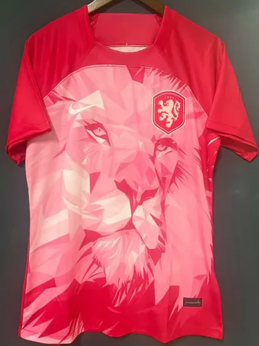 2024 Netherlands Red Special Edition Fans Soccer Jersey