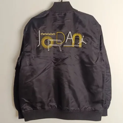 2025 New Jordan Black Windbreaker