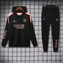 24-25 PSG Black Hoodie Tracksuit(卫衣套装)