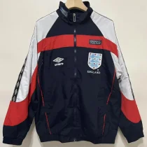 24-25 England Black white windbreaker