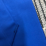 2022 76ERS Player GI Blue Zip hoodie Jacket