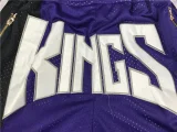 Kings Purple City Edition Top Quality NBA Pocket Pants #国王队