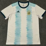 2019 Argentina Home Retro Soccer Jersey