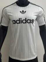 2025 AD Casual White Player Version Training shirts *三叶草 2025 AD Casual White Player Version Training shirts *三叶草