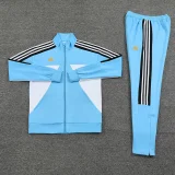 2024 AD Light blue Kids Jacket Tracksuit #AJ20(童装)