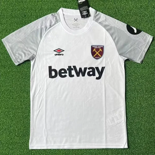 24-25 West Ham Away   Fans Soccer Jersey