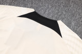 23-24 PSG Beige Training Short Suit #D793 (七分裤）
