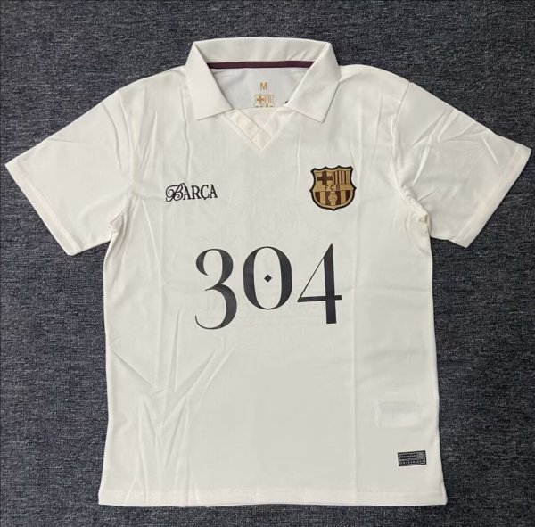 24-25 BAR White Commemorative Edition Fans Training Shirts *304