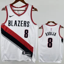 22-23 Trail Blazers AVDIJA #8 White Top Quality Hot Pressing NBA Jersey 22-23 Trail Blazers AVDIJA #8 White Top Quality Hot Pressing NBA Jersey