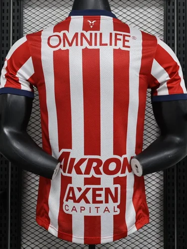 24-25 Chivas Home Player Version Soccer Jersey