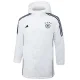 24-25 Germany White Hooded Windbreaker Fabric Cotton Coat #G202