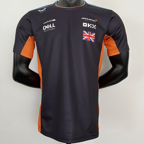 2023 F1 Formula One McLaren Black Racing Suit (圆领)