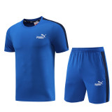 2023 PM Blue Training Short Suit #PD01