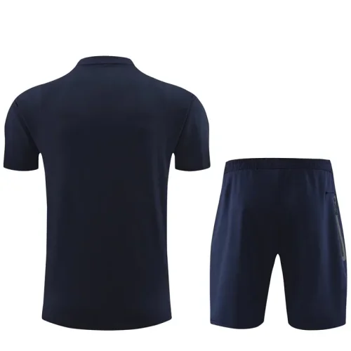 2024 JORDAN Royal blue Training Short Suit #2222(宝蓝色)(100%Cotton)纯棉