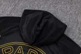 23-24 PSG Jordan Black Hoodie Jacket Tracksuit #F448