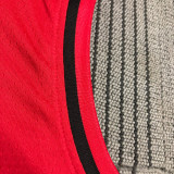 Trail Blazers LILLARD #0 Red Trapeze Edition Top Quality Hot Pressing NBA Jersey