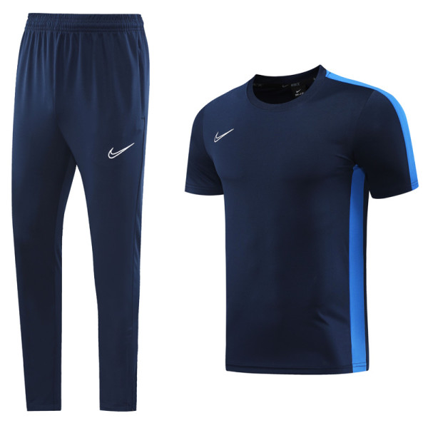 2023 NK ND02 Blue Short-sleeved Trouser Suit