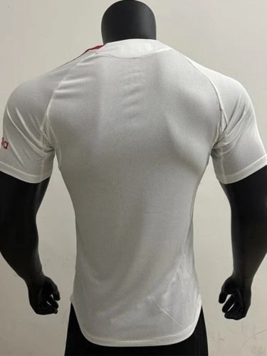 25-26 LIV White Player Version Soccer Jersey