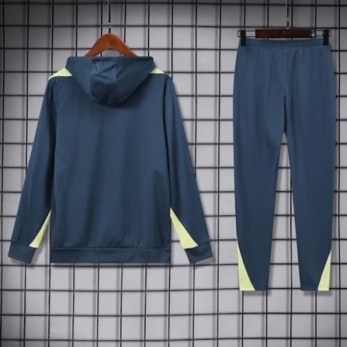24-25 Club America Grey Hoodie Tracksuit(卫衣喜装)