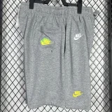 M002 NK Grey Pure Cotton Fabric Casual Short Pants