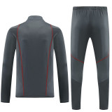 23-24 ARS Grey Half Pull Tracksuit (半拉链)