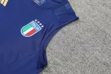 24-25 Italy Royal blue Tank top and shorts suit