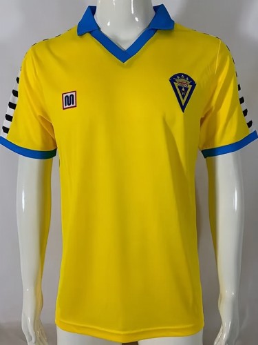 1983-1984 Cadiz Home Retro soccer Jersey