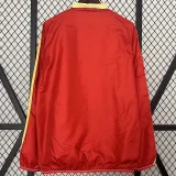 24-25 Spain Red & Yellow Double Sided Windbreaker (双面风衣)