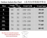 2024 NK Thickened warm Grey Outdoor Jackets #A801加绒冲锋衣