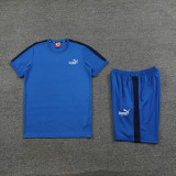 2023 PM Blue Training Short Suit #PD01