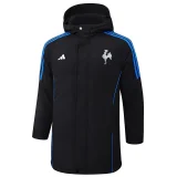 24-25 Atletico Mineiro Black Hooded Windbreaker Fabric Cotton Coat #G218