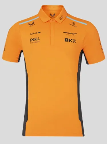 2024 McLaren Black T-Shirts Racing Suit (圆领)