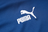 23-24 Man City Royal Blue Polo Tracksuit #C992