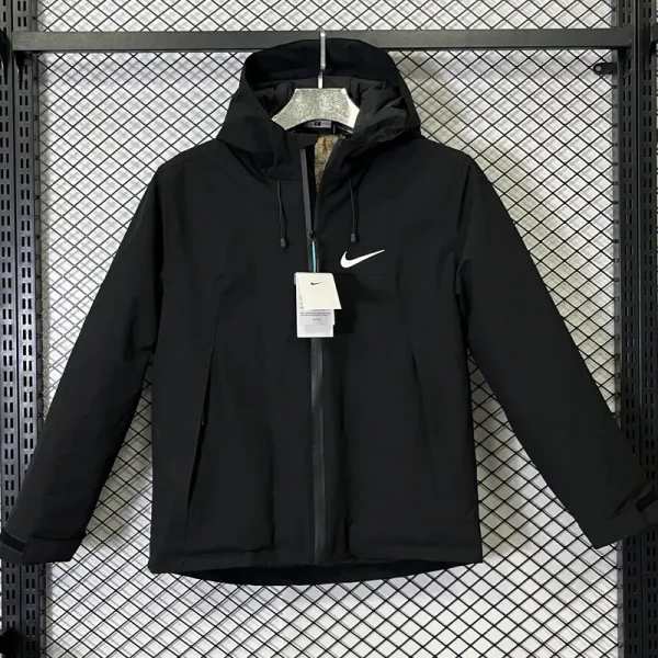 2024 NK Thickened warm Black Outdoor Jackets #A801加绒冲锋衣