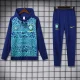 24-25 Brazil Blue Hoodie Tracksuit (卫衣套装)
