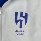 2023 Al-Hilal Blue & White Double Sided Windbreaker (双面风衣)