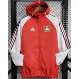 24-25 LeverKusen Red Windbreaker (白袖)