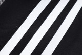 23-24 Sao Paulo Black Half Pull Tracksuit (半拉链) #B654