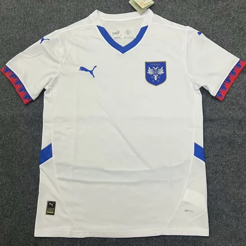 24-25 Serbia Away Fans Soccer Jersey