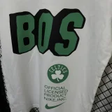 T111 Celtic BOS White High Quality Casual T-Shirt