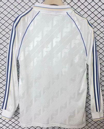 24-25 Leeds United White Special Retro Edition Long Sleeve Soccer Jersey (长袖)