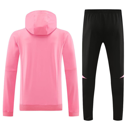 23-24 Inter Miami Pink Hoodie Jacket Tracksuit