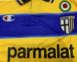1999-2000 Parma Home Retro Soccer Jersey