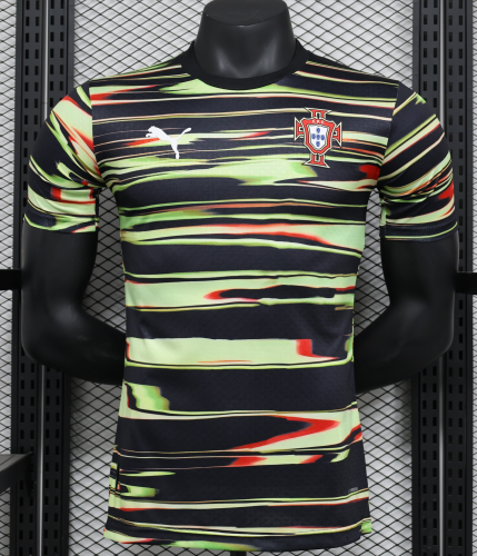 24-25 Portugal Green Player Version Training Shirts