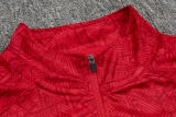 24-25 Fluminense Red Half Pull Tracksuit (半拉链)