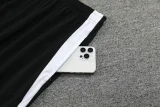 24-25 Man Utd Black Half Pull Tracksuit (半拉链)