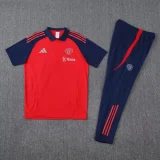 25-26 Man Utd Red Polo Tracksuit