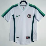 1998 Nigeria Away Retro Soccer Jersey