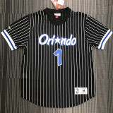 MAGIC McGRADY # 1 Black MitchellNess Retro Jerseys